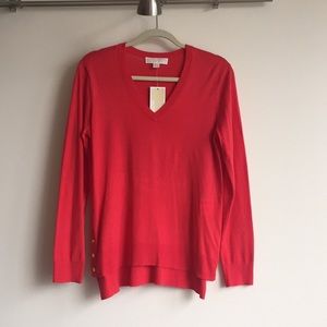Michael Kors coral reef sweater size S